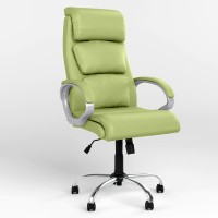 Крісло керівника поворотне Новий Стиль DELTA TILT CHR68 ECO-45 (Фісташковий) (NWS-125849)