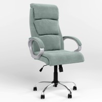 Крісло керівника поворотне Новий Стиль DELTA TILT CHR68 SORO-34 (Ментол) (NWS-125869)