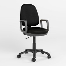 Крісло операторське поворотне Новий Стиль COMFORT GTP V-4 (Чорний) (NWS-123340)