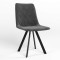 Стул на раме VERONIKA 4L BLACK (BOX-1) LN SORO-95 (Темно-серый) (NWS-122420)