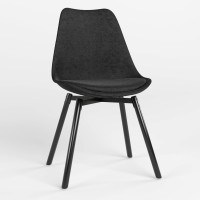 Стул обеденный Новый Стиль ASTI BLACK SOFT WOOD (BOX-1) PL-19 (Черный) (NWS-127291)