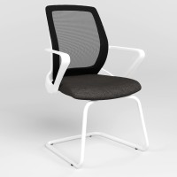 Стул офисный Новый Стиль FLY CF WHITE OH-5 C-26 (Серый) (NWS-127581)