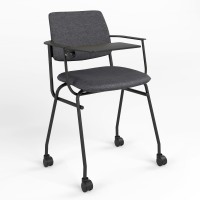 Стул офисный Новый Стиль ISIT ARM BLACK T RMH (BOX-2) C-38 (Антрацит) (NWS-128111)