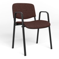 Стул офисный ISO W BLACK C-24 (Коричневый) M (NWS-127651)