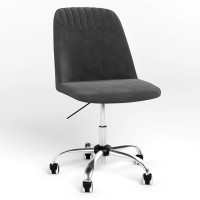 Стул поворотный на роликах Новый Стиль MILANA GTS (J) CHR61 SMP P SORO-95 (Темно-серый) (NWS-128921)