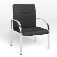 Стул для посетителей Новый Стиль STAFF-1 ECO-30 (Черный) (NWS-129321)