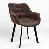 Обідній стілець Новий Стиль VENSAN NX BLACK (BOX) SORO-28 (Світло-коричневий) (NWS-129571)