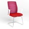 Конференц-крісло Новий Стиль WEBSTAR CF CHROME-WHITE OH-4 C-2 (Червоний) (NWS-129931)