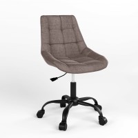 Кресло на роликах Новый Стиль NICOLE GTS (J) MB61 SQR PL-05 (Светло-коричневый) (NWS-122023)