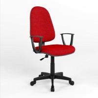 Крісло офісне поворотне Новий Стиль PRESTIGE II GTP CPT PL56 C-2 (Червоний) (NWS-124466)