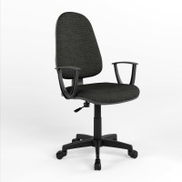 Кресло офисное поворотное Новый Стиль PRESTIGE II GTP CPT PL56 P C-73 (Серый) (NWS-124426)
