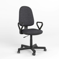 Крісло офісне поворотне Новий Стиль STANDART GTP PM60 C-38 (Антрацит) (NWS-124806)