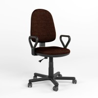 Крісло офісне поворотне Новий Стиль STANDART GTP (J) PM60 C-24 (Коричневий) (NWS-124786)