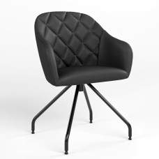 Обідній стілець Новий Стиль WESTER 4S BLACK ECO-30 (Чорний) (NWS-122986)