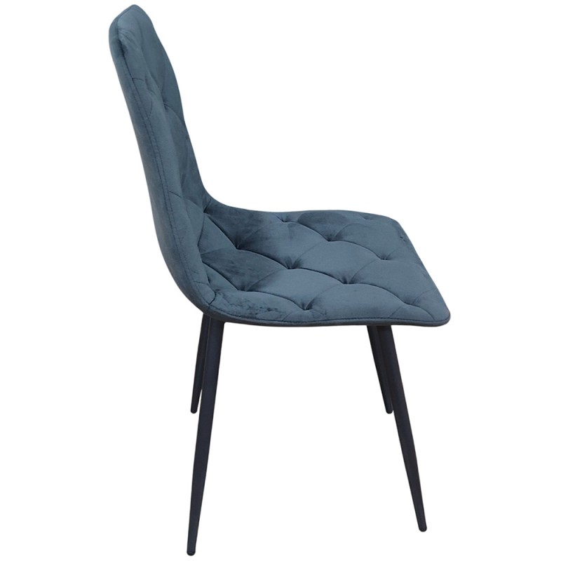 Стілець PM-001 Perfect Home Sic Velluto 19 Графіт (PFH-092128)