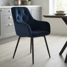 Стілець TABITI Perfect Home Sic Velluto 20 Чорний (PFH-092138)
