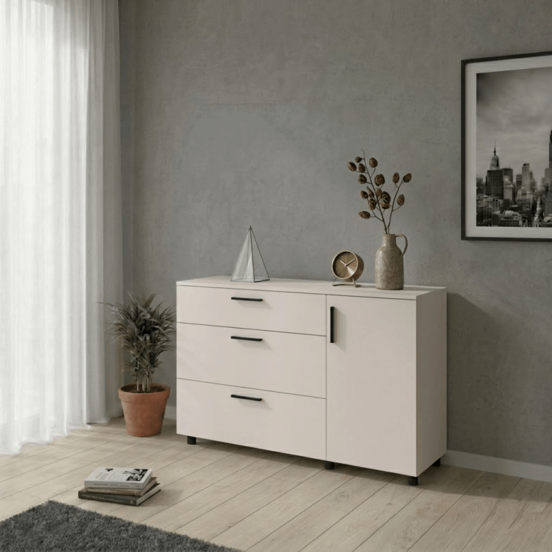 Комод Doros Торн Кашемір 3Ш/1Д 135х51.6х80 (DRS-012105)