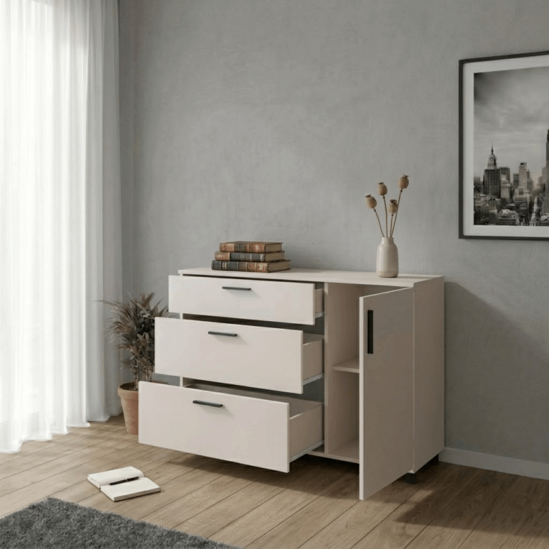 Комод Doros Торн Кашемір 3Ш/1Д 135х51.6х80 (DRS-012105)