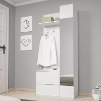 Передпокій Perfect Home Green 195x90x34 Білий (PFH-091310)