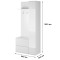 Передпокій Perfect Home Green 195x90x34 Білий (PFH-091310)
