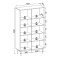 Стелаж Perfect Home Japandi R104 2-дверний 103х184х39 см Кашемір (PFH-091471)