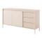 Комод з телескопічними напрямними Perfect Home Senso 2D3S/153 153,5x81,4x39,5 Бежевий (PFH-091107)