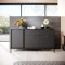 Комод з телескопічними напрямними Perfect Home Clars 3D2S/153 153,1x81,4x39,5 Антрацит (PFH-091021)