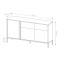 Комод з телескопічними напрямними Perfect Home Clars 3D2S/153 153,1x81,4x39,5 Антрацит (PFH-091021)