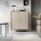 Комод Perfect Home Mono MK104 4S 103,5x125,5x39 Беж пісочний (золоті ніжки) (PFH-091203)