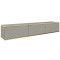 Тумба під телевізор навісна Perfect Home Oro RTV175 3D 175х30х32 Сірий (PFH-091360)
