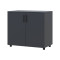 Комод Doros Торн Антрацит 2 ДСП 90х51.6х80 (DRS-012086)