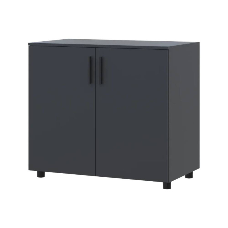 Комод Doros Торн Антрацит 2 ДСП 90х51.6х80 (DRS-012086)