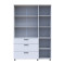 Шафа для одягу Doros Торн Білий 3 ДСП/3Ш (полиці) 135х51.6х200 (DRS-012056)