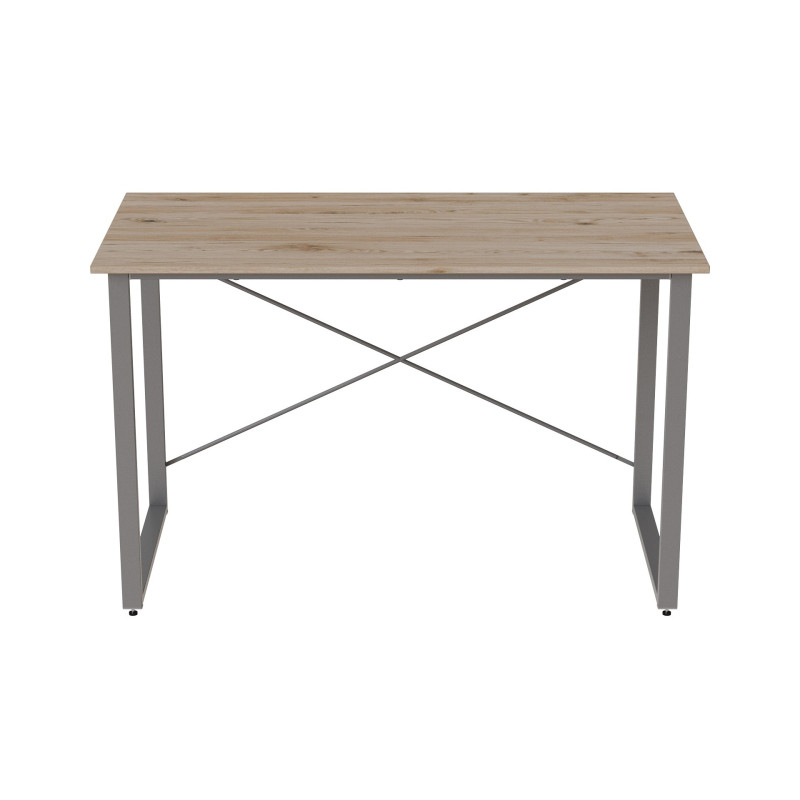 Компьютерный стол Ferrum-decor Дейв 75x120x60 серый ДСП Дуб Сан-Марино 16мм (FRD-102371)