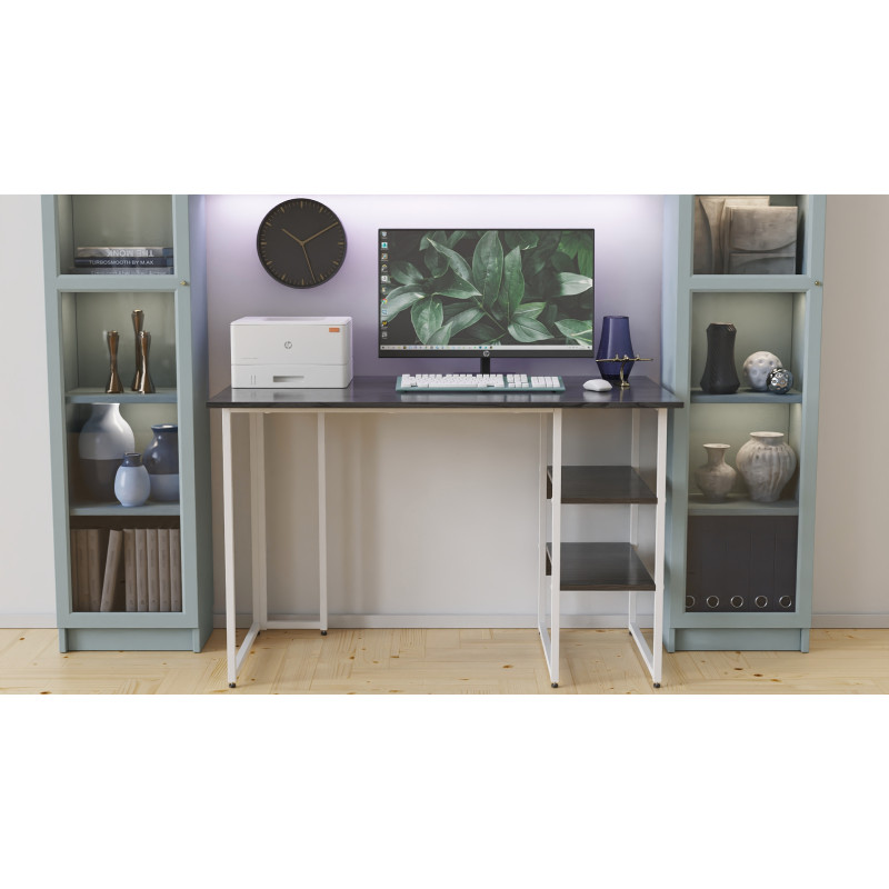 Компьютерный стол Ferrum-decor Кевин 75x120x70 белый ДСП Сосна Кембра 16мм (FRD-101281)