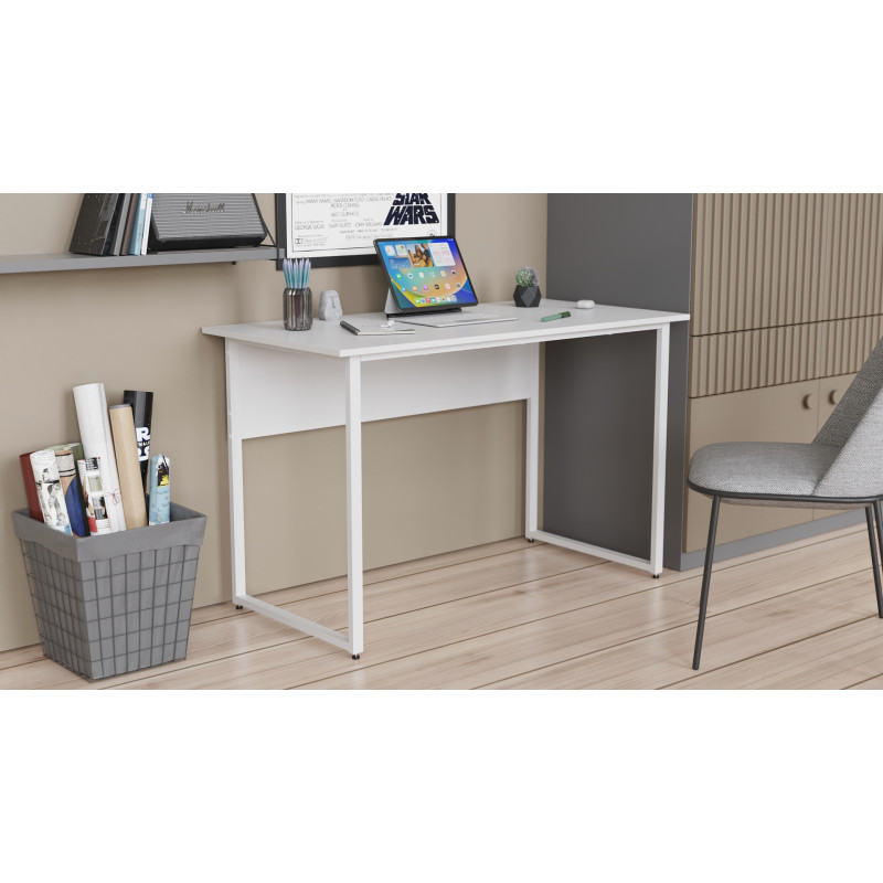 Письменный стол Ferrum-decor Коди 75x100x60 белый ДСП Белое 16мм (FRD-101181)