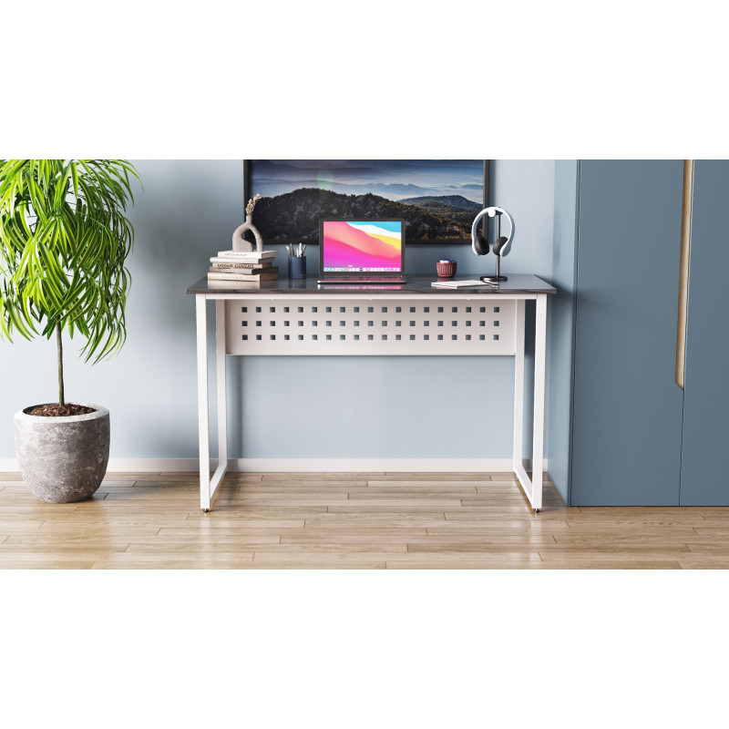 Компьютерный стол Ferrum-decor Майк 75x100x60 белый ДСП Сосна Кембра 16мм (FRD-101301)