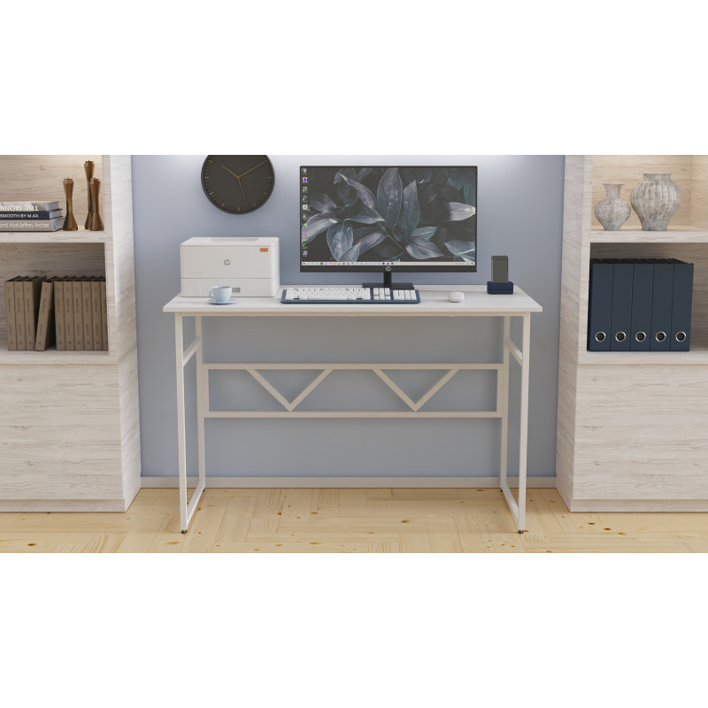 Письменный стол Ferrum-decor Раян 75x100x60 белый ДСП Белое 16мм (FRD-101121)