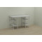 Письменный стол Ferrum-decor Карэн 76x120x70 белый ДСП Белое 32мм (FRD-102281)