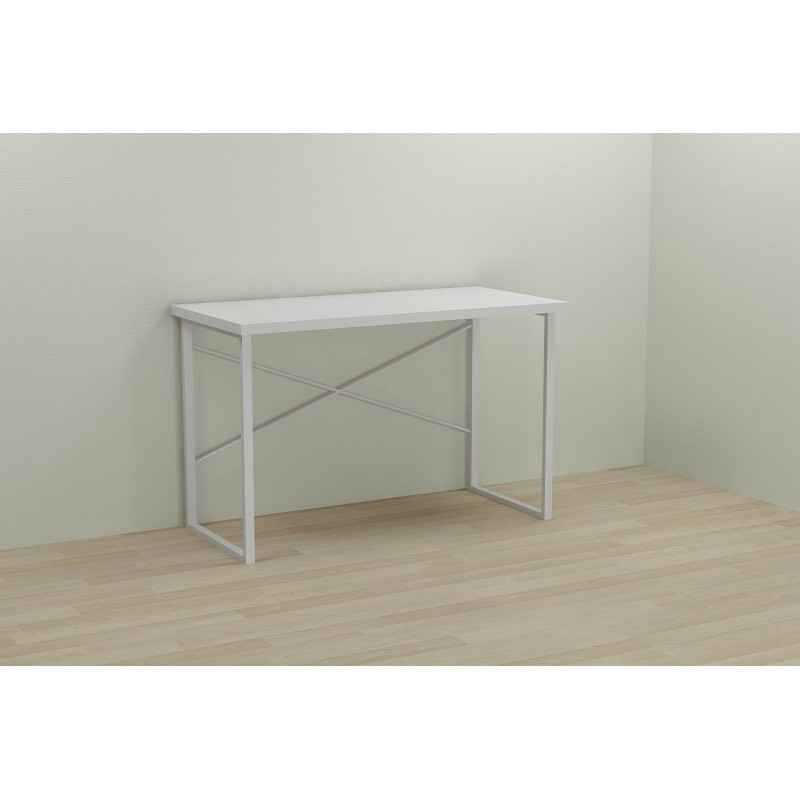 Письмовий стіл Ferrum-decor Дейв 76x100x60 білий ДСП Біле 32мм (FRD-102141)