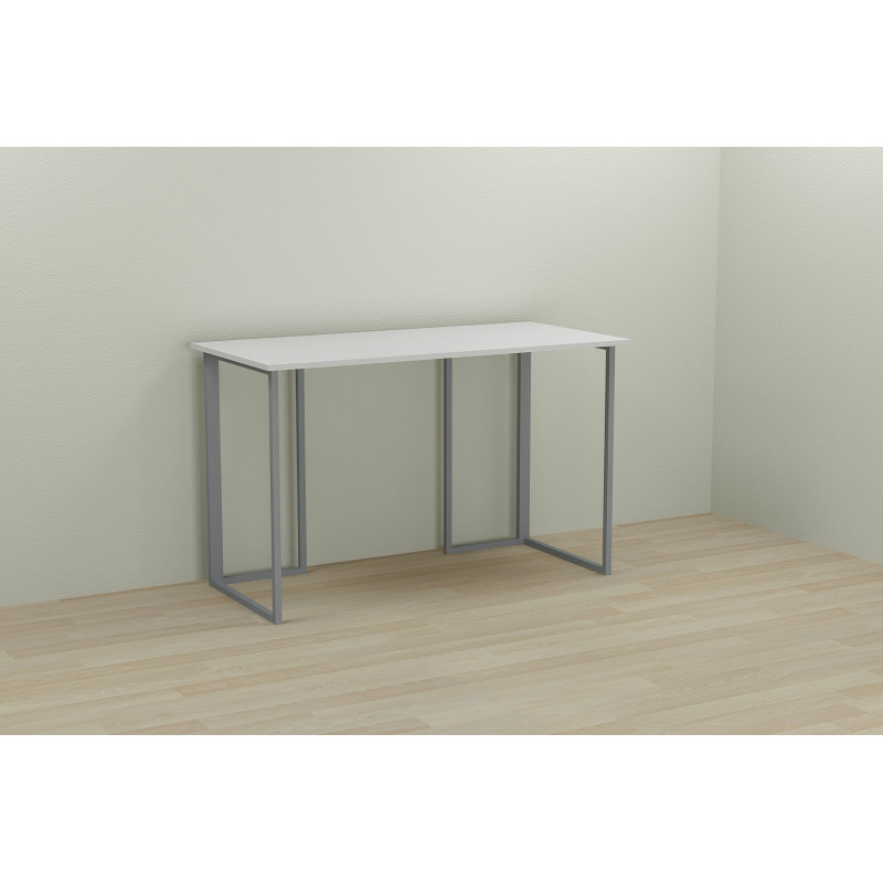 Письмовий стіл Ferrum-decor Ханна 75x120x60 сірий ДСП Біле 16мм (FRD-101401)