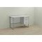 Письменный стол Ferrum-decor Гарри 75x120x60 серый ДСП Белое 16мм (FRD-101451)