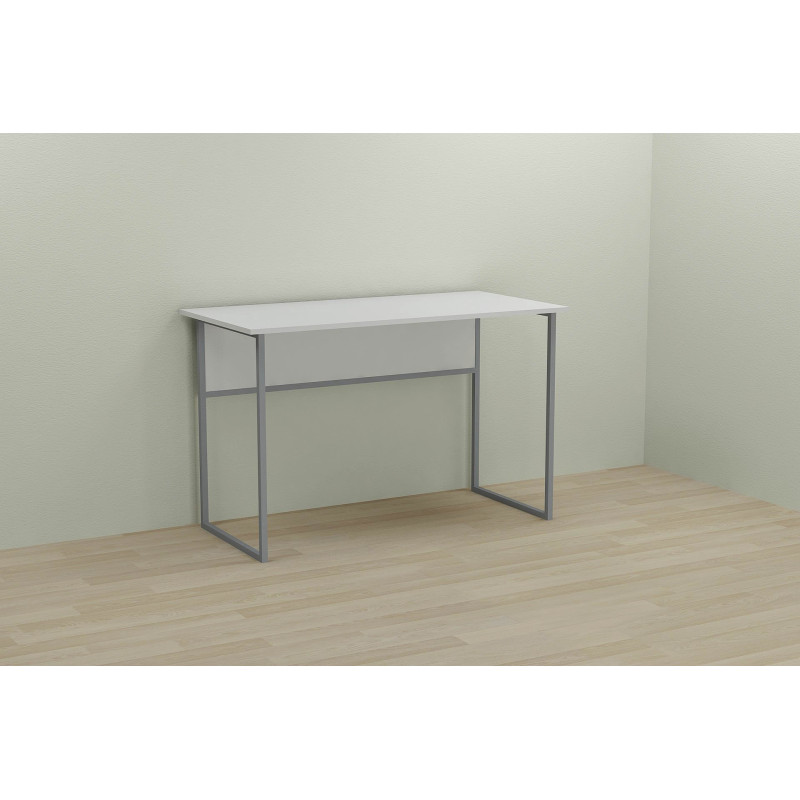 Письменный стол Ferrum-decor Коди 75x100x60 серый ДСП Белое 16мм (FRD-101651)