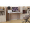Письмовий стіл Ferrum-decor Ханна 75x100x60 сірий ДСП Біле 16мм (FRD-101391)