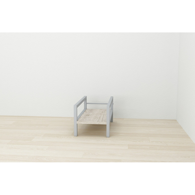 Підставка для системного блоку Ferrum-decor Нікі 21x24x45 Сірий ДСП Сан-Марино 16мм (FRD-105299)
