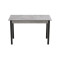 Стол кухонный Ferrum-decor Бенита 75x120x70 Черный ДСП Бетон 16мм (FRD-105569)