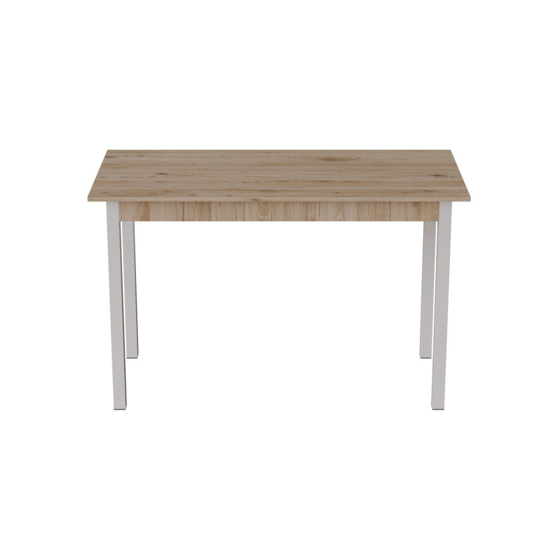 Стіл кухонний Ferrum-decor Маріо 75x120x60 Білий ДСП Сан-Марино 16мм (FRD-105659)