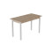 Стіл кухонний Ferrum-decor Маріо 75x120x60 Білий ДСП Сан-Марино 16мм (FRD-105659)