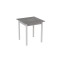 Стол кухонный Ferrum-decor Диего 75x90x90 Белый ДСП Бетон 16мм (FRD-105579)
