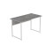 Стіл письмовий Коді Ferrum-decor 75x120x60 Білий метал ДСП Бетон 32 мм (FRD-106589)